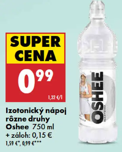 Oshee izotonický nápoj