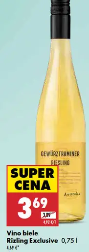 Rizling Exclusive Vino biele