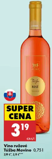 Túžba Movino Vino ružové