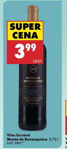 Monte de Ravasqueira Vino červené