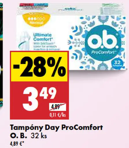 O.B. ProComfort tampóny Day
