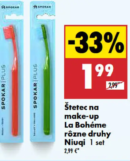 Štetec na make-up La Bohéme