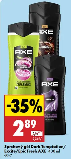 Sprchový gél Epic Fresh/Dark Temptation/Excite