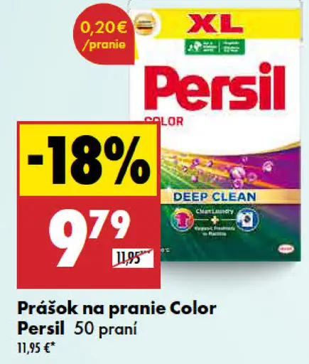 Persil prášok na pranie Color Deep Clean