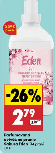 Eden parfumovaná aviváž na pranie Sakura