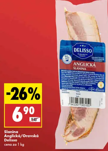 Delisso Anglická slanina