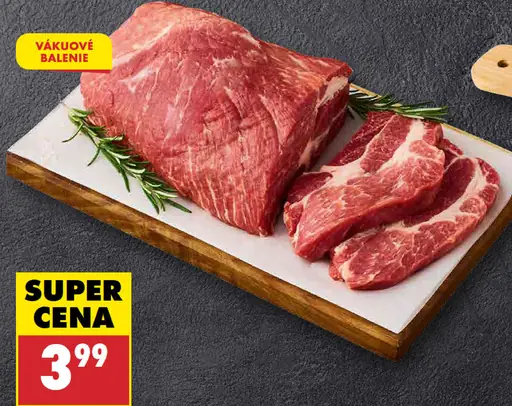 Bravčová krkovička bez kosti v celku