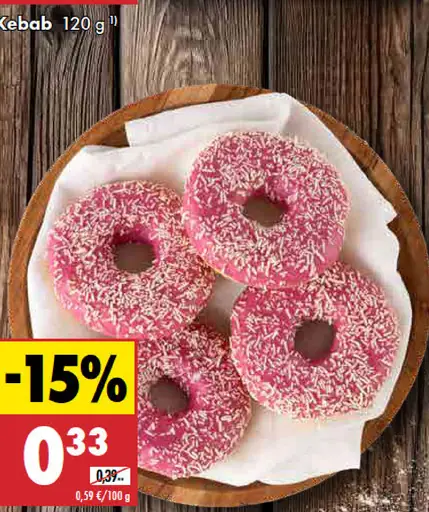 Ružový donut