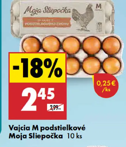 Moja Sliepočka Vajcia M