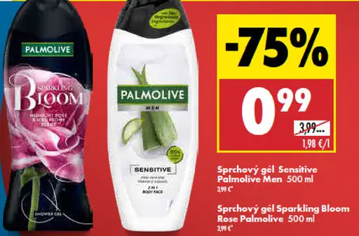 Sprchový gél Sparkling Bloom Rose/Orchid Palmolive