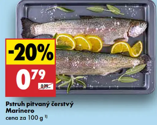 Marinero Pstruh pitvaný čerstvý