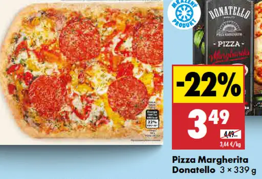 Donatello Pizza Margherita