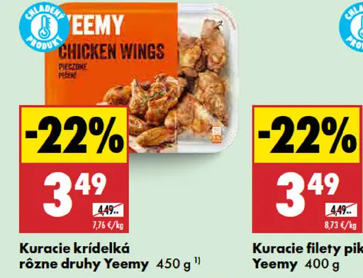 Yeemy Kuracie krídelká