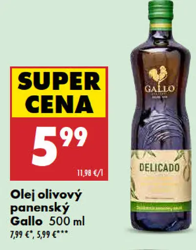 Gallo Olej olivový extra panenský Clássico