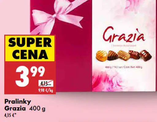 Grazia pralinky