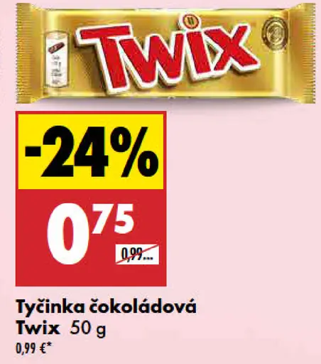 Twix Tyčinka čokoládová