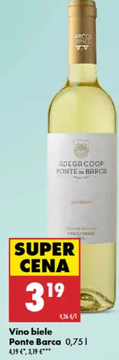 Ponte Barca Vino biele