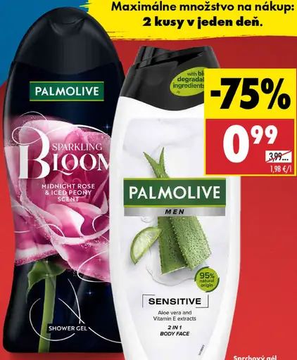 Palmolive Sparkling Bloom Rose&Peony sprchový gél