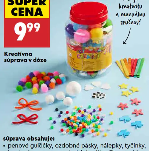 Kayet kreatívna súprava v dóze