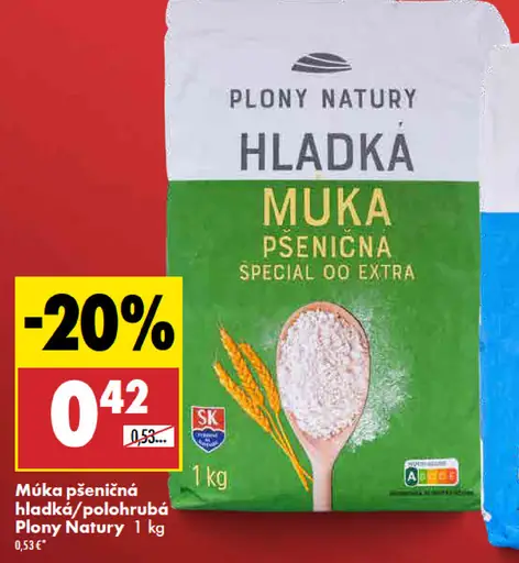 Plony Natury Múka pšeničná hladká