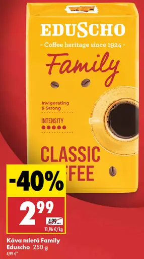 Eduscho Káva mletá Family