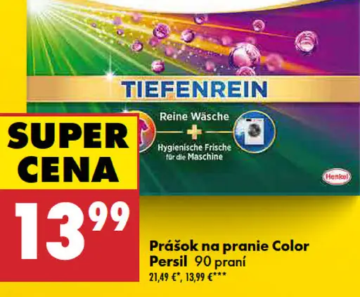 Prací prášok Color Persil