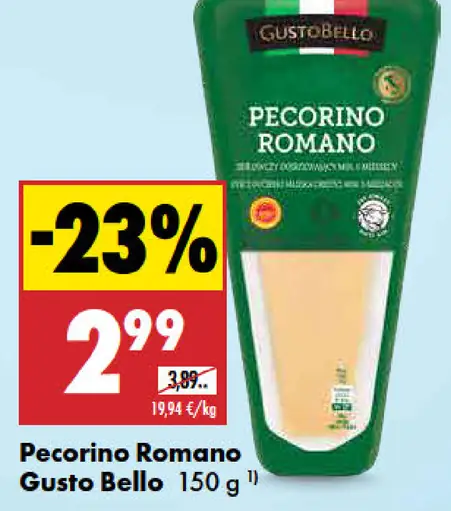 Gusto Bello Pecorino Romano