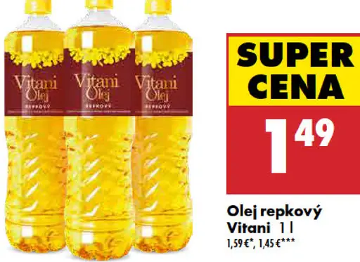 Vitani olej repkový
