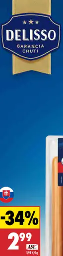 Delisso Bratislavské párky 85%