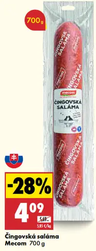Mecom Čingovská saláma