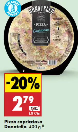 Pizza Capricciosa Donatello