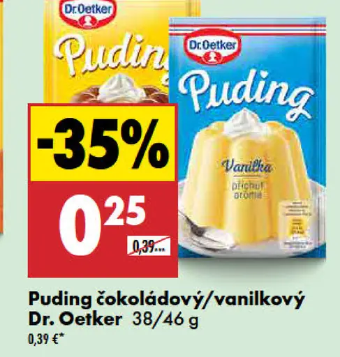 Dr. Oetker Puding vanilkový