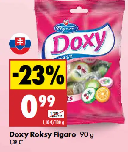 Figaro Doxy Roksy želé cukríky