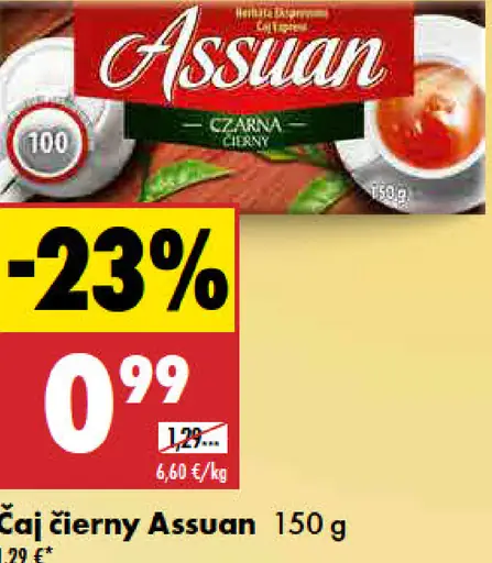 Assuan čierny čaj