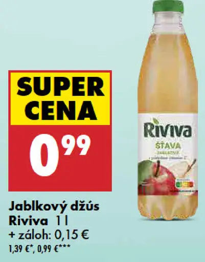 Riviva Jablkový džús