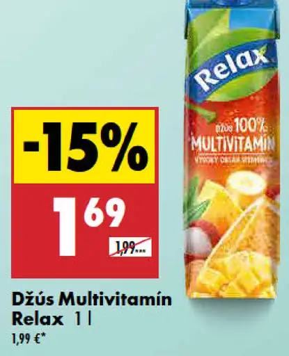Relax Džús multivitamín