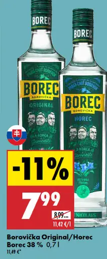 Borovička Original Horec Borec