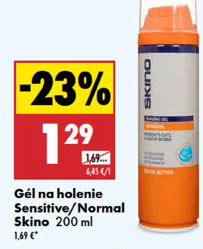 Skino Sensitive/Normal gél na holenie