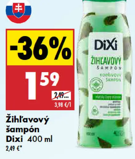 Dixi Žihľavový šampón
