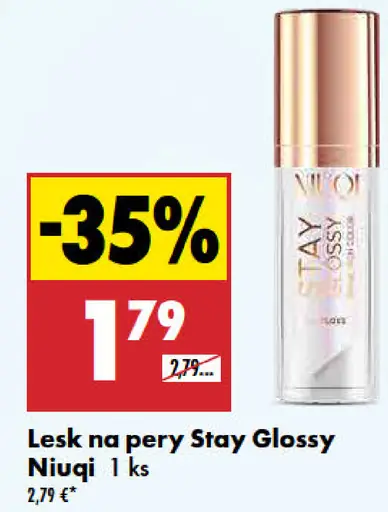 Niuqi lesk na pery Stay Glossy