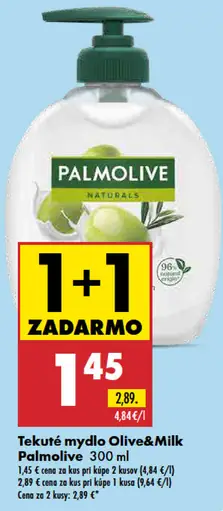 Palmolive Naturals Milk & Olive Tekuté mydlo
