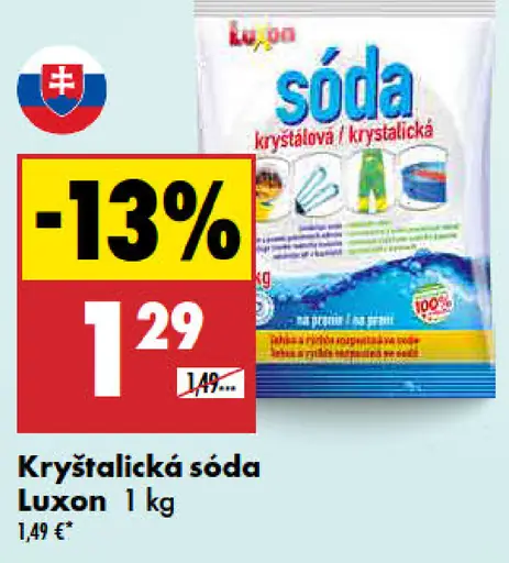 Luxon Kryštálová sóda