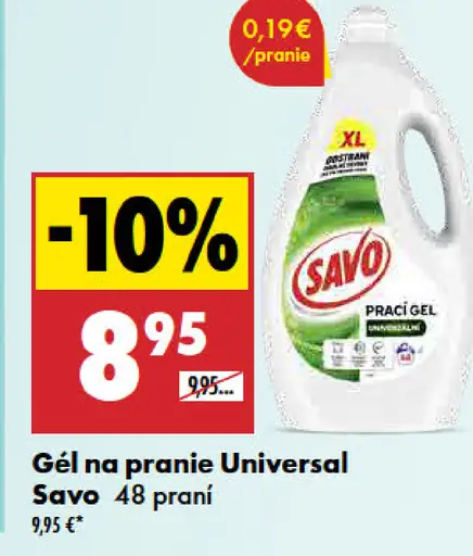 Savo univerzálny prací gél