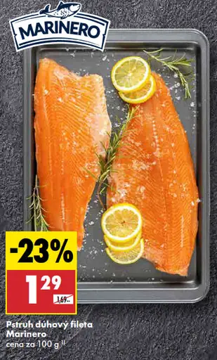 Pstruh dúhový fileta