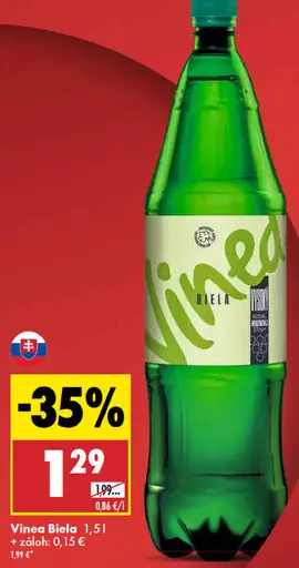 Vinea Biela nealkoholický hroznový nápoj