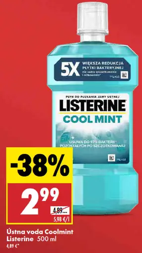Listerine Coolmint ústna voda