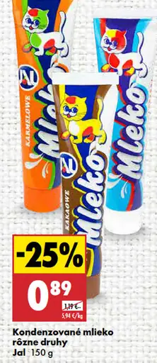 Jal Kondenzované mlieko