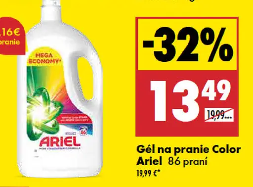 Gél na pranie Color