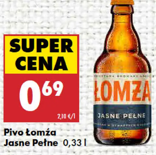 Łomża Jasne Pełne pivo