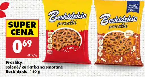 Beskidzkie praclíky solené alebo kuriatka na smotane